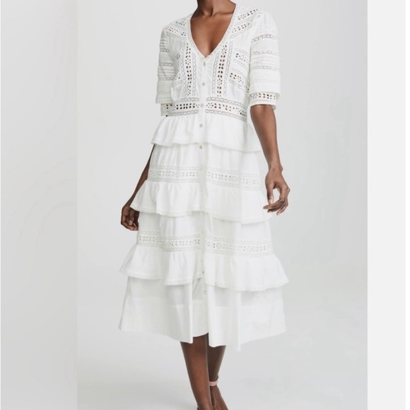 LoveShackFancy Dresses & Skirts - LoveShackFancy Rebecca mini dress